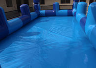 ब्लू पीवीसी किड्स स्विमिंग पूल, हीट सील इन्फ्लैटेबल स्विमिंग पूल 0.9 मिमी