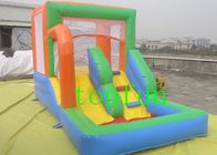 बच्चों के लिए स्लाइड के साथ ऑक्सफोर्ड कपड़े वाणिज्यिक Inflatable उछाल हाउस
