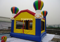 पीवीसी तिरपाल बच्चों के गुब्बारे के साथ Inflatable उछाल वाले महल 4 x 4 मीटर कस्टम