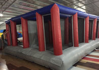 0.55 मिमी पीवीसी तिरपाल inflatable जंपिंग भूलभुलैया, आउटडोर खेल का मैदान मनोरंजन पार्क