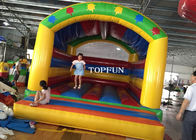 बच्चों के लिए आउटडोर पीवीसी तिरपाल Inflatable कूद महल 5 x 4 मीटर