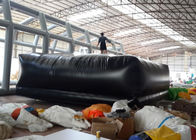 5 x 5 मीटर काले पीवीसी Inflatable खेल खेल Inflatable जिम चटाई / Inflatable कूदते चटाई