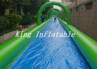 वयस्कों के लिए एकल लेन Inflatable स्ट्रीट वॉटर स्लाइड पीवीसी तिरपाल स्लिप एन स्लाइड OEM