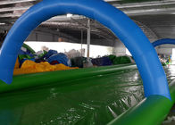 मजेदार Inflatable पर्ची एन स्लाइड पानी स्लाइड सड़क 1200 मीटर लंबी पर्ची और स्लाइड