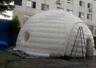 आग - प्रोजेक्ट शो इवेंट्स के लिए प्रतिरोधी सफेद Inflatable घटना तम्बू, Inflatable डोम तम्बू