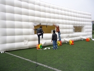 अनुकूलित बड़ी पोर्टेबल फिल्म लाइट्स के साथ inflatable नाइट क्लब पार्टी घन inflatable नाइट क्लब तम्बू