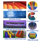 कारखाने कस्टम पानी स्लाइड inflatable वाणिज्यिक बच्चों किराया घटना पूल के लिए inflatable पानी स्लाइड