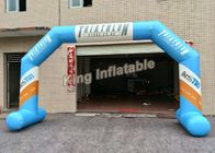 Inflatable वायुरोधी विज्ञापन आर्क, पीवीसी तिरपाल सामग्री के साथ कस्टम Inflatable आर्क