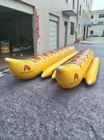 फ़्लोटिंग खिलौने Inflatable मत्स्य पालन नौकाओं जेट स्की के लिए 5 व्यक्ति केला नाव