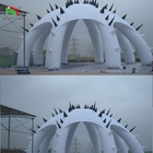 सफेद inflatable तम्बू आउटडोर inflatable कस्टम तम्बू पीवीसी तम्बू inflatable प्रदर्शनी तम्बू
