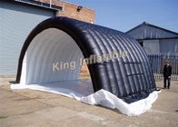 7 * 5m सफेद पीवीसी तिरपाल सुरंग अनुकूलित चरण अनुकूलित Inflatable लॉन तम्बू के लिए