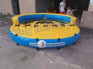 वयस्कों के लिए 0.9 मिमी पीवीसी फ्लाई मत्स्य पालन नौकाओं Iinflatable बेड़ा नाव फ्लोट खिलौना
