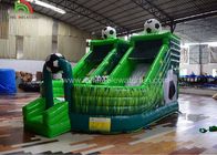बच्चों आउटडोर विशालकाय Inflatable कूदते महल / फ़ुटबॉल उछाल हाउस