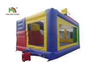 बच्चों के लिए 0.55 मिमी पीवीसी पीला 20 फीट स्पंज Inflatable पार्टी कॉम्बो जंपिंग कैसल