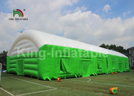 विज्ञापन के लिए कस्टम बड़े पीवीसी सामग्री ग्रीन Inflatable घटना तम्बू