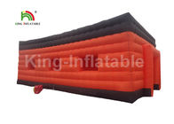 10 * 10 m बड़े आकार लाल काले Inflatable घटना तम्बू आग Retardant और निविड़ अंधकार