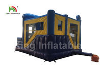 टिकाऊ 0.45 मिमी पीवीसी Inflatable स्लाइडर कूदते महल / लड़कों उछालभरी महल