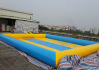वाणिज्यिक बड़े inflatable स्विमिंग पूल गर्मियों में पानी पार्क 8 मीटर के लिए बहु रंग