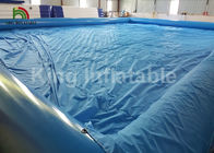 विशालकाय आयताकार 20 X 15 मीटर Inflatable स्विमिंग पूल टिकाऊ और वायुरोधी