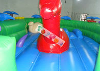 स्लाइड और सुरंगों के साथ 0.45 मिमी पीवीसी तिरपाल इन्फ्लेटेबल मनोरंजन पार्क कछुआ खेल का मैदान