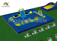 मनोरंजन के खेल के मैदान के लिए अनुकूलित वयस्क विशालकाय आउटडोर Inflatable पानी पार्क