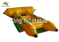 4 लोगों के लिए वाणिज्यिक पीवीसी Inflatable तौलिया पानी उड़ान मछली नाव