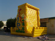मनोरंजन पार्क उपकरणों के लिए मजेदार विशालकाय Inflatable खेल खेल / चढ़ाई की दीवार