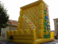 मनोरंजन पार्क उपकरणों के लिए मजेदार विशालकाय Inflatable खेल खेल / चढ़ाई की दीवार