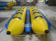 सर्फिंग Inflatable मक्खी मछली पकड़ने की नाव 10 सवारी डबल ट्यूब 4.5 मीटर लंबाई