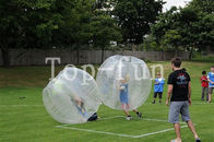 विशालकाय 1.0 मिमी पीवीसी / टीपीयू Inflatable बुलबुला फ़ुटबॉल बॉल्स 1.2 मीटर / 1.5 मीटर / 1.8 मीटर दीया