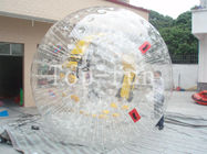 पीवीसी पारदर्शी Inflatable Zorb बॉल, पानी पार्क के लिए शानदार ज़ोरिंग बॉल 3m दीया