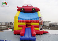 पीवीसी अग्निरोधक वाणिज्यिक Inflatable बाउंसर बच्चों के लिए कूदते कार घर