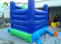 घर / वाणिज्यिक ब्लू पीवीसी उछालभरी महल Inflatable, बच्चों के लिए कूदते महल उड़ा