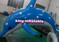 CE उल एसजीएस स्वीकृत के साथ हीट सील 3 मीटर Inflatable डॉल्फिन वॉटर टॉय