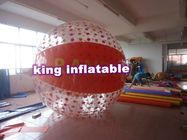 कुशन Inflatable Zorb बॉल / रंग डी-रिंग Inflatable गेंद Zorb रोलिग रैंप के साथ
