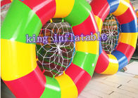 रंगीन मनोरंजक Inflatable पानी खिलौना 1.0 मिमी पीवीसी पानी रोलर पानी मनोरंजक खेल के लिए
