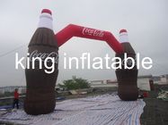 कोका कोला की बोतल का आकार विज्ञापन / Inflatable प्रवेश आर्क के लिए Inflatable मेहराब
