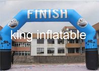 खेल और घटनाओं के लिए अनुकूलित Inflatable खत्म लाइन आर्क / Inflatable आर्क