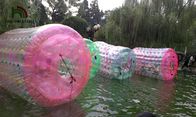 रंगीन Inflatable पानी खिलौना, मानव आकार Inflatable पानी रोलर गेंद