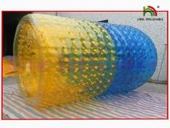 Inflatable पानी के खिलौने पर चलना, 2.8 मीटर लंबी और 2.4 मीटर व्यास से Inflatable मज़ा रोलर