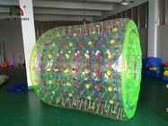स्विमिंग पूल Inflatable पानी रोलिंग खिलौना, आग प्रतिरोध पीवीसी / TPU पानी रोलर