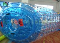 बच्चों के लिए नीला या रंगीन 1.0 मिमी पीवीसी तिरपाल इन्फ्लेटेबल वाटर टॉय / एक्वा रोलिंग बॉल
