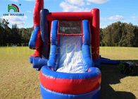 बच्चों के लिए खेल का मैदान स्पाइडर उछालभरी कूदते महल को स्लाइड द्वारा टिकाऊ पीवीसी