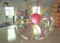 1.0 मिमी पीवीसी / टीपीयू Inflatable पानी की गेंद पर चलना वॉक बॉल स्व-स्टैंड 2 मीटर व्यास