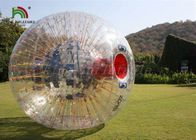 पागल विशालकाय मानव हम्सटर गेंद, घास / पहाड़ी पीवीसी पानी रोलर गेंद