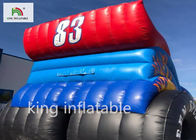 मनोरंजन पार्क खेल के मैदान के लिए कार स्टाइल Inflatable उछाल सूखी स्लाइड