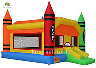 बच्चों के ऑक्सफोर्ड के लिए रंगीन छोटे Inflatable बाउंसी कैसल जंपिंग हाउस