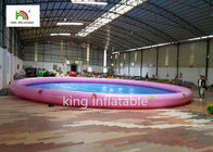 18 मीटर व्यास पशु मुद्रण पीवीसी के साथ Inflatable स्विमिंग पूल दौर