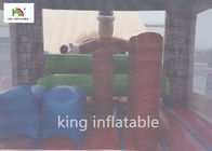 क्रिसमस Inflatable सांता कूदते महल रंगीन ऑक्सफोर्ड यूवी - सबूत