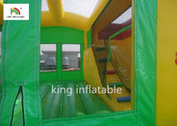 बच्चा ऑक्सफोर्ड CE ब्लोअर के लिए स्लाइड के साथ रंगीन मनोरंजन Inflatable कूद महल